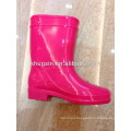 cute fashion kids pvc rain boots